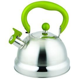 Чайник со свистком Con Brio CB-411 (Зеленый), Объём: 2,7 л., Цвет: Зеленый