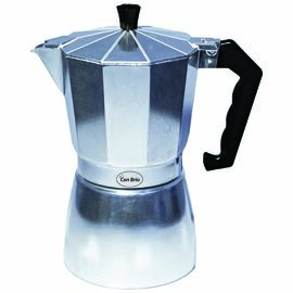 Гейзерна кавоварка Con Brio CB-6103, Об'єм: 0,15 л., Колір: Сірий