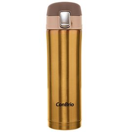 Термокухоль з подвійними стінками Con Brio CB-5010 Gold, Об'єм: 0,45 л., Колір: Золотий