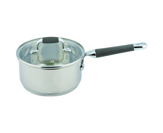 Ковш со стеклянной крышкой Con Brio CB-1016, Об'єм: 1,6 л.
