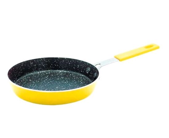 Сковорідка Con Brio Eco Granite mini CB-1614 (16см,Yellow ), Діаметр: 16 см., Колір: Жовтий